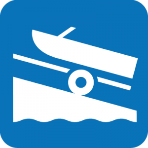 Boat launch icon