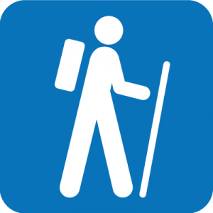 Hiking icon