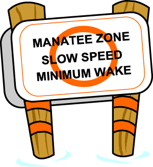 Manatee Sign