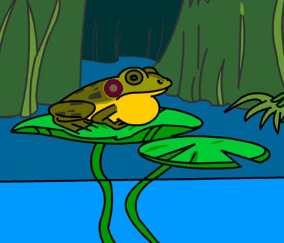 Illustration of a raccoon holding a fish